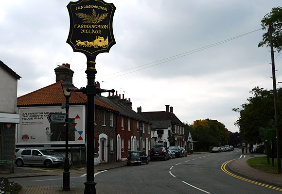 Sign in Farnborough Village